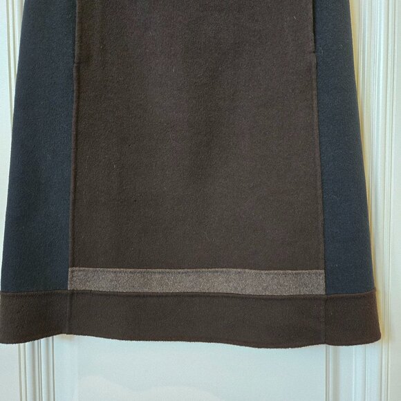 'S Max Mara Wool Blend Colour blocked skirt - Picture 4 of 12